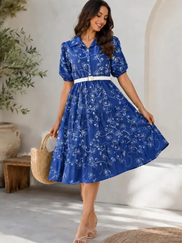 Robe Broderie