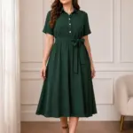 Robe Bling Bling - Vert rotana