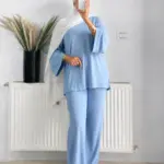 Ensemble Côte à Côte - Bleu ciel